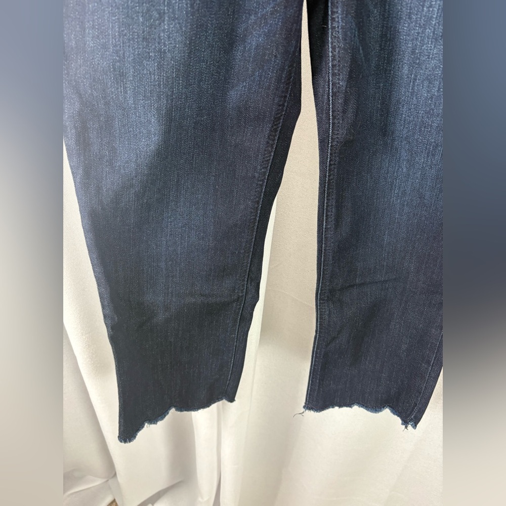 Democracy Ab Solutions High Rise Ankle Distressed Denim Jean size 10P Petite NWT - Picture 5 of 11